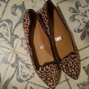 Merona leopard print flats size 9.5